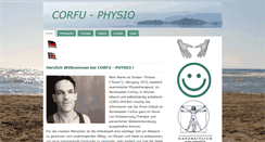 Desktop Screenshot of corfu-physio.com