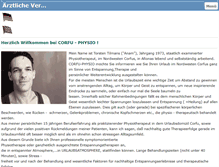 Tablet Screenshot of corfu-physio.com